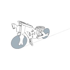 Kids Balance Bike, DIY, svg file, dxf file, dwg file, crv file, CNC profile cutting, Laser cutting